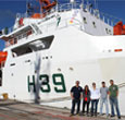 Imagem INPE participa de expedição no novo navio de pesquisa brasileiro