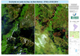 Imagem Satélite mostra recuo da inundação em afluente do Madeira