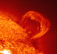 Imagem Explosão do Sol pode causar tempestade geomagnética 