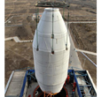 Imagem CBERS-3 é integrado ao foguete Longa Marcha 4B