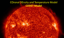 Imagem INPE desenvolve modelo para estimar densidade e temperatura da coroa do Sol