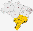 Imagem Ranking dos municípios mais atingidos por raios está on-line