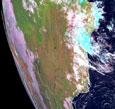 Imagem Satélite meteorológico de última geração beneficia pesquisas sobre o Nordeste
