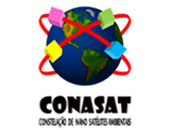 Logo do CONASAT - Constelação de Nano Satélites Ambientais